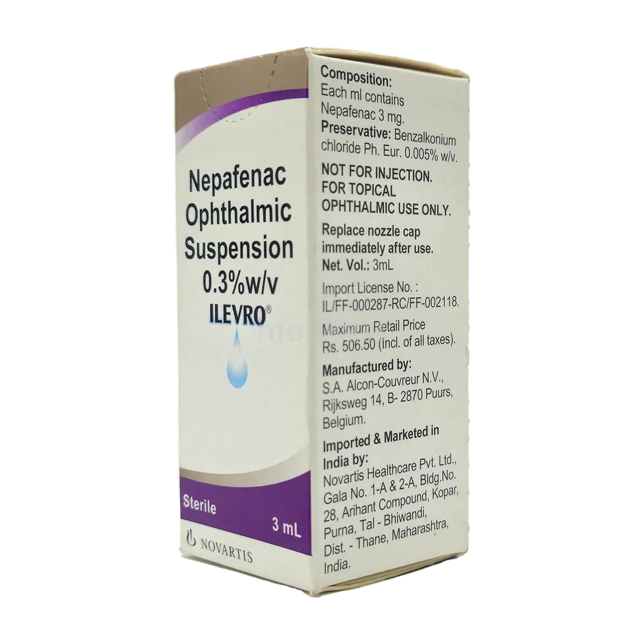 ILEVRO EYE DROPS 3 ML