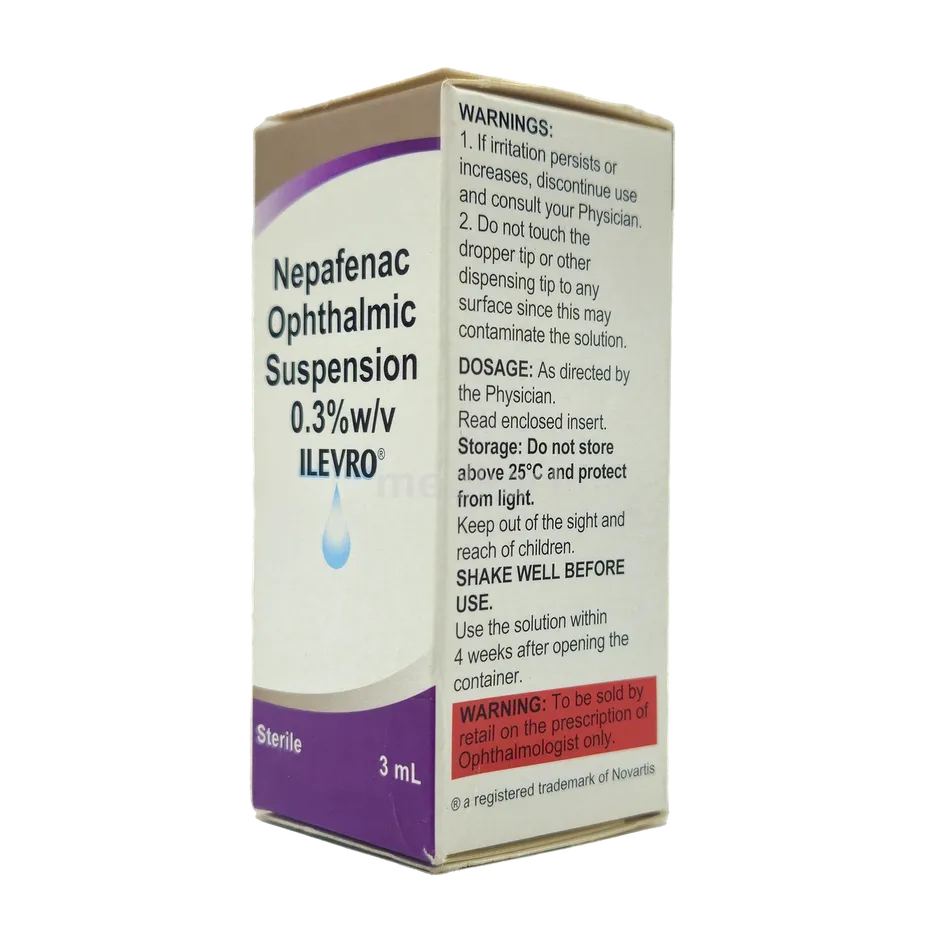 ILEVRO EYE DROPS 3 ML