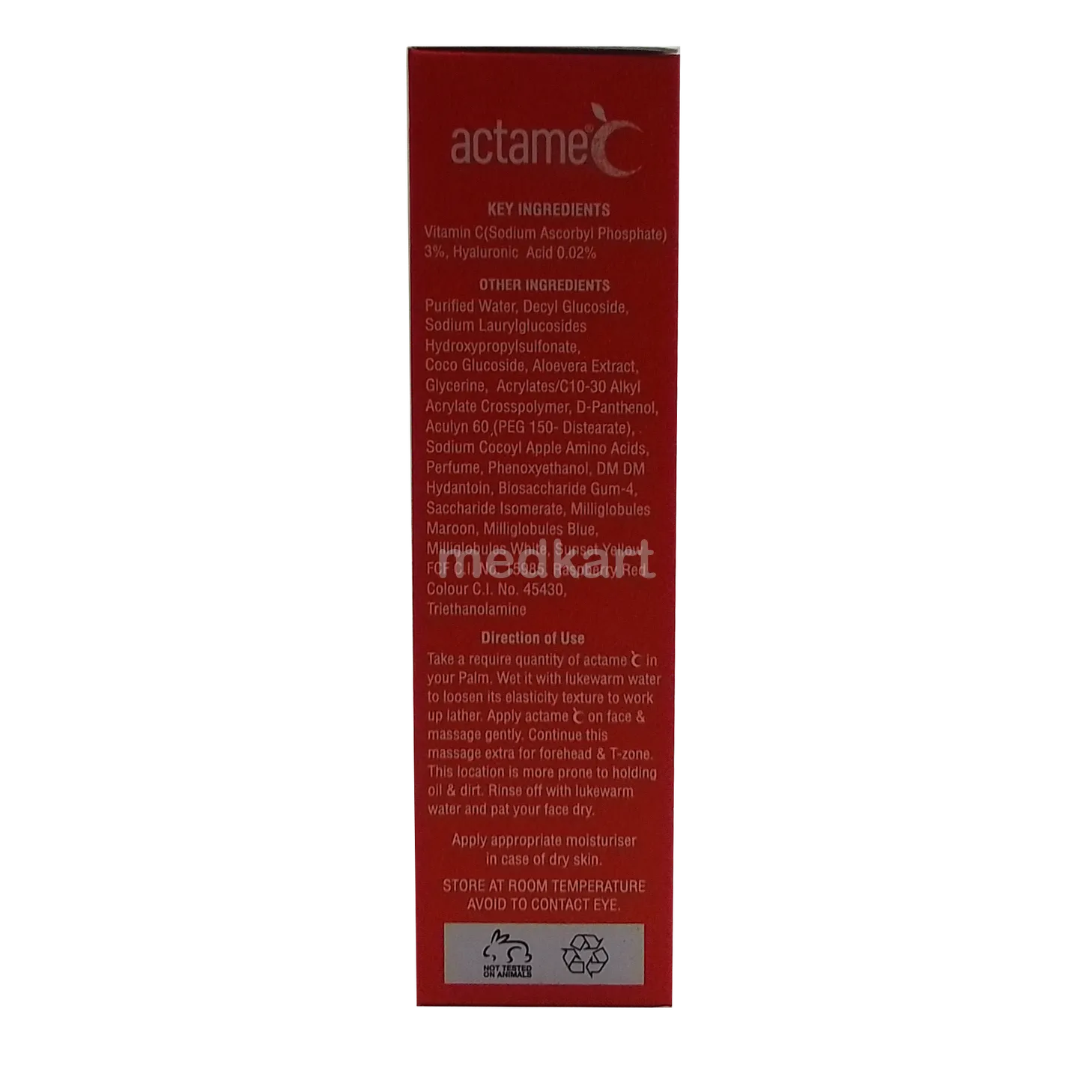 ACTAME C FACEWASH 70 GM