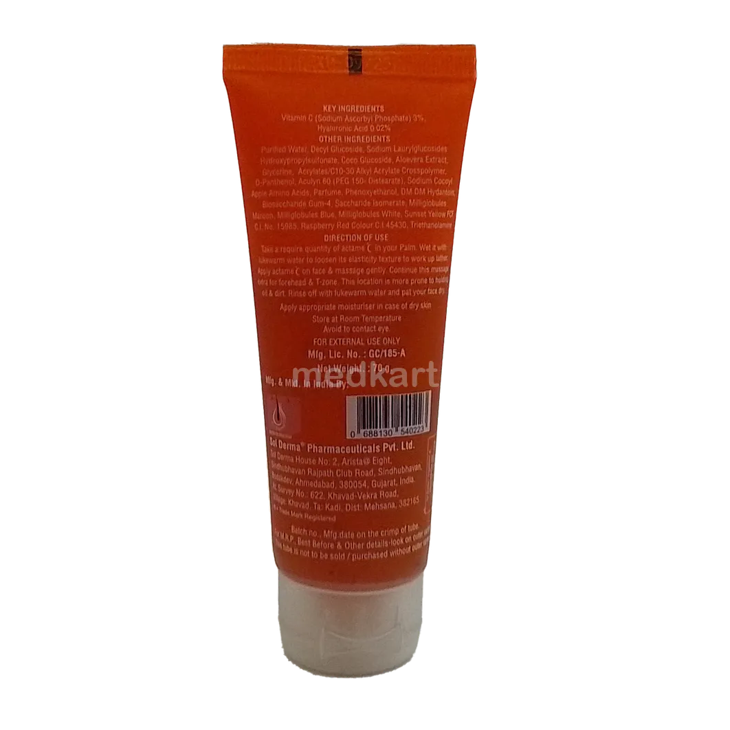 ACTAME C FACEWASH 70 GM