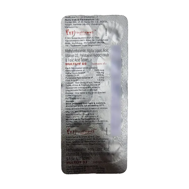MULTILYF D3 TABLET 10'S