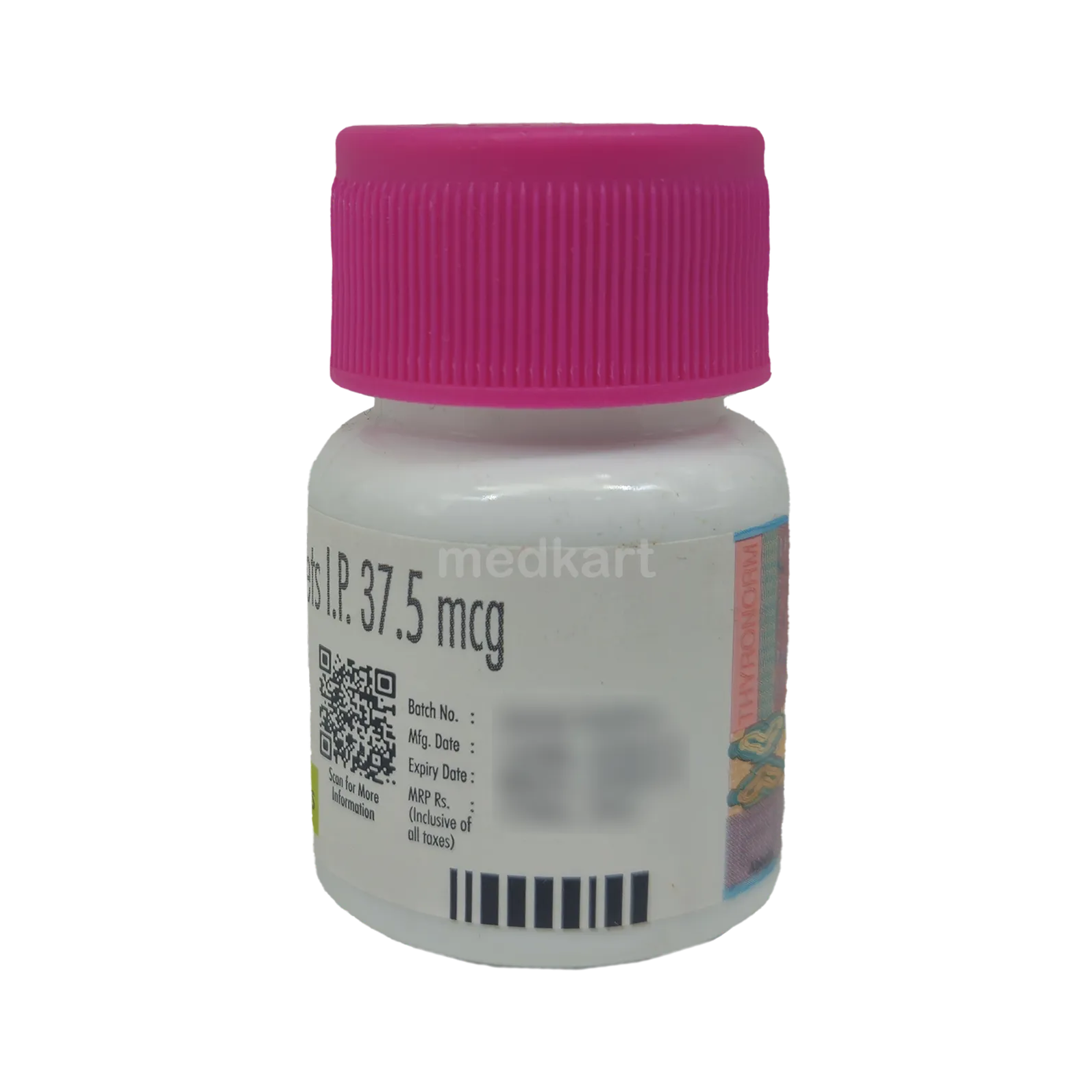 THYRONORM 37.5MCG TABLET 120'S
