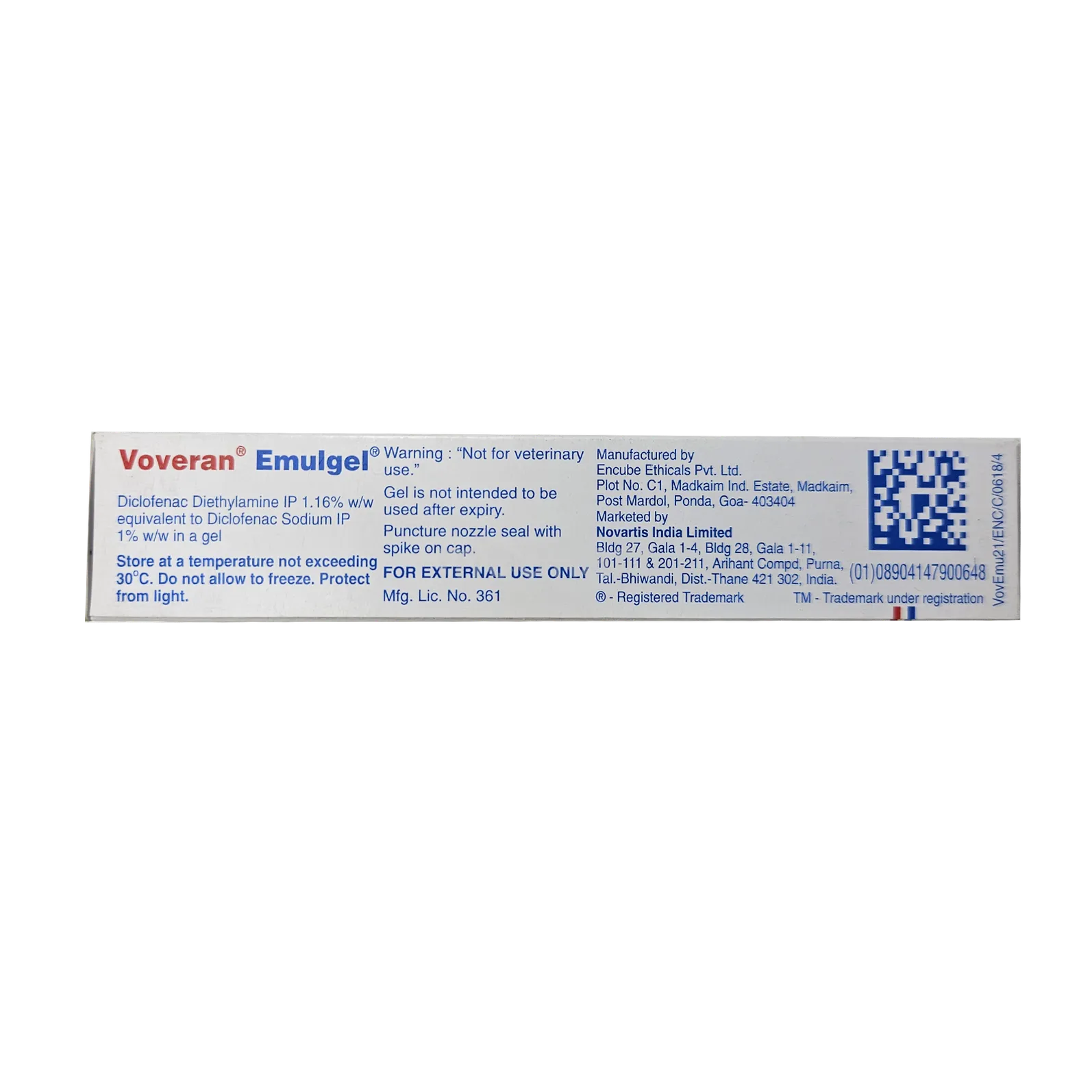 VOVERAN EMULGEL 21 GM