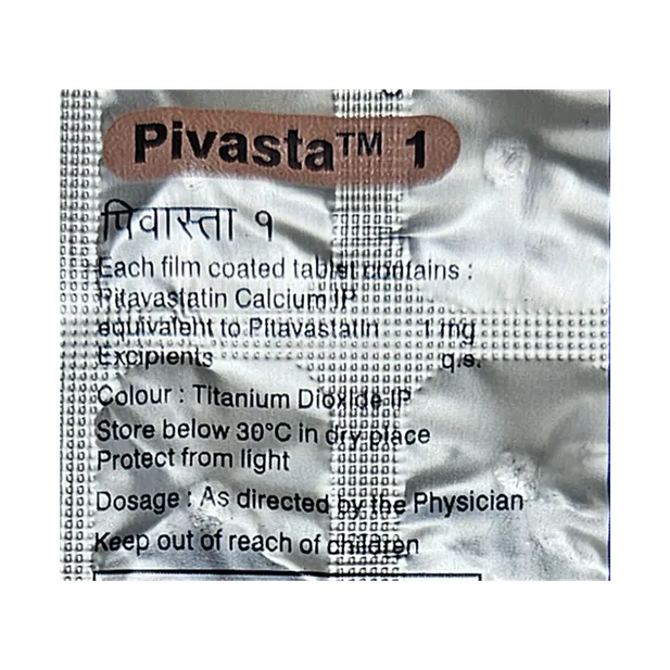 PIVASTA 1MG TABLET 10'S