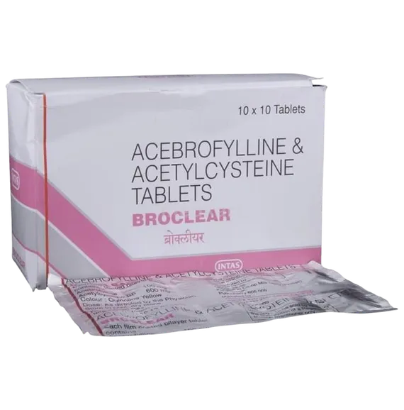 Broclear Tablet 10's – Composition & Price | Medkart