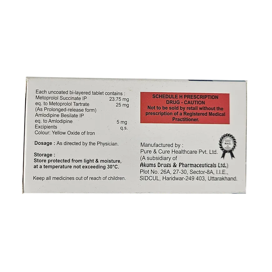 BITMET AM 25MG TABLET 10'S