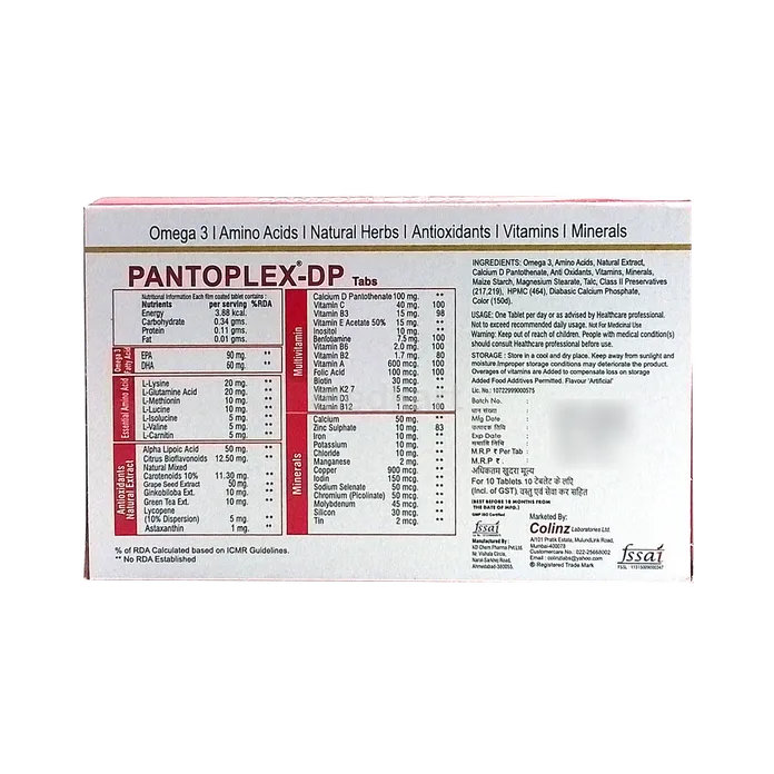 PANTOPLEX DP TABLET 10'S