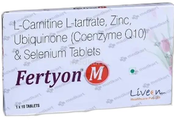 Coenzyme Q10Ubidecarenone 100 Mgelemental Selenium 100 Mcglevocarnitine 1  Gmzinc Sulphate 33 Mg
