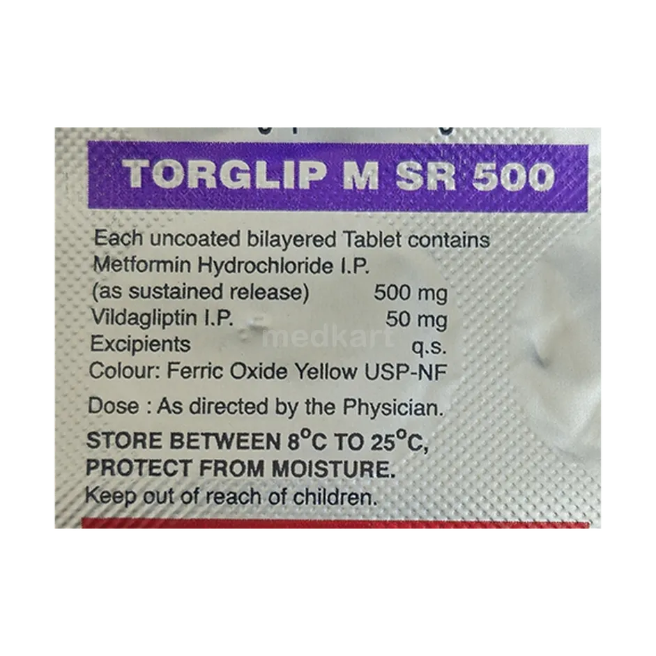 Buy TORGLIP M SR 500 Online at Medkart