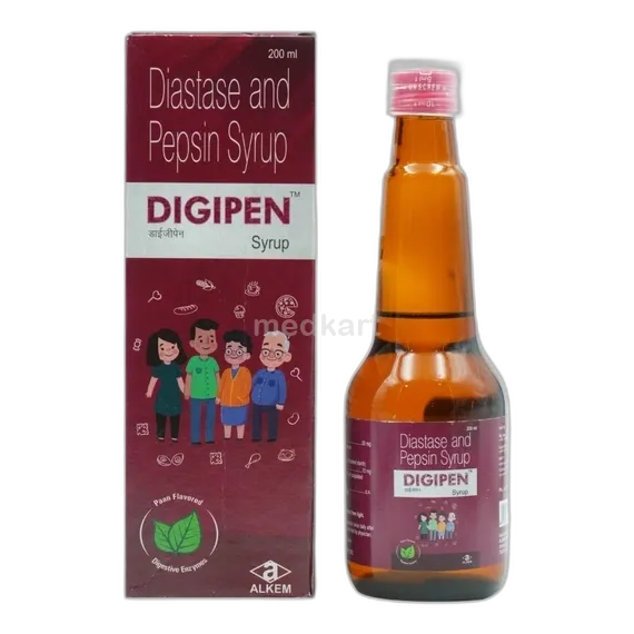 Buy Digipen Syrup 200 Ml Online at Best Price | Medkart