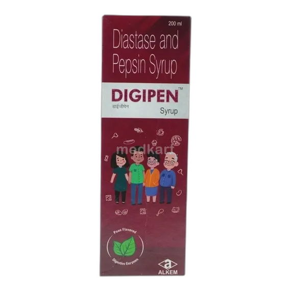 Digipen Tablet Buy Digipen Syrup 200 Ml Online at Best Price | Medkart