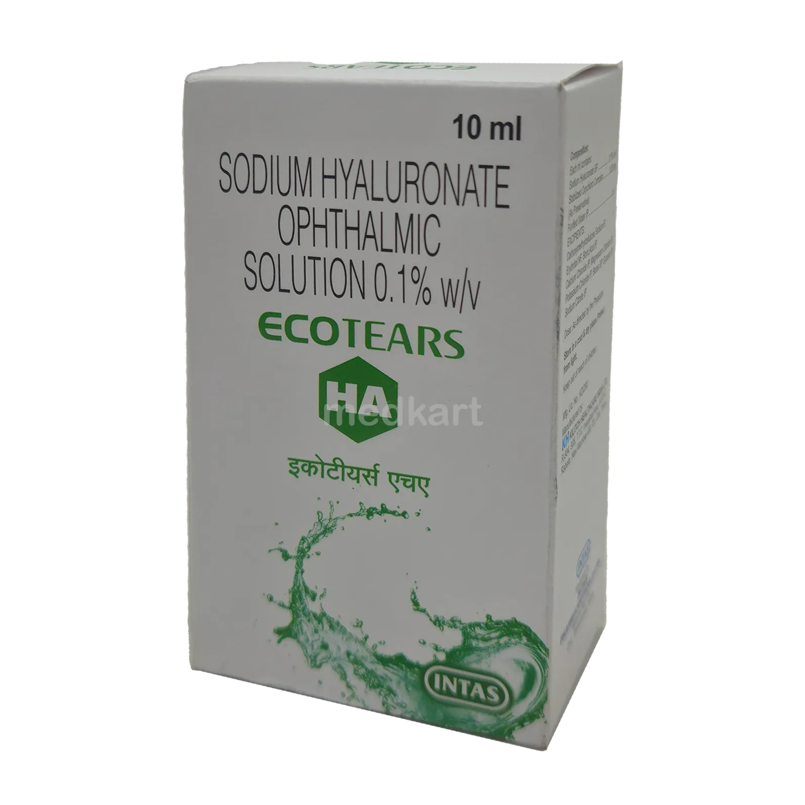 ECOTEARS HA DROPS 10 ML