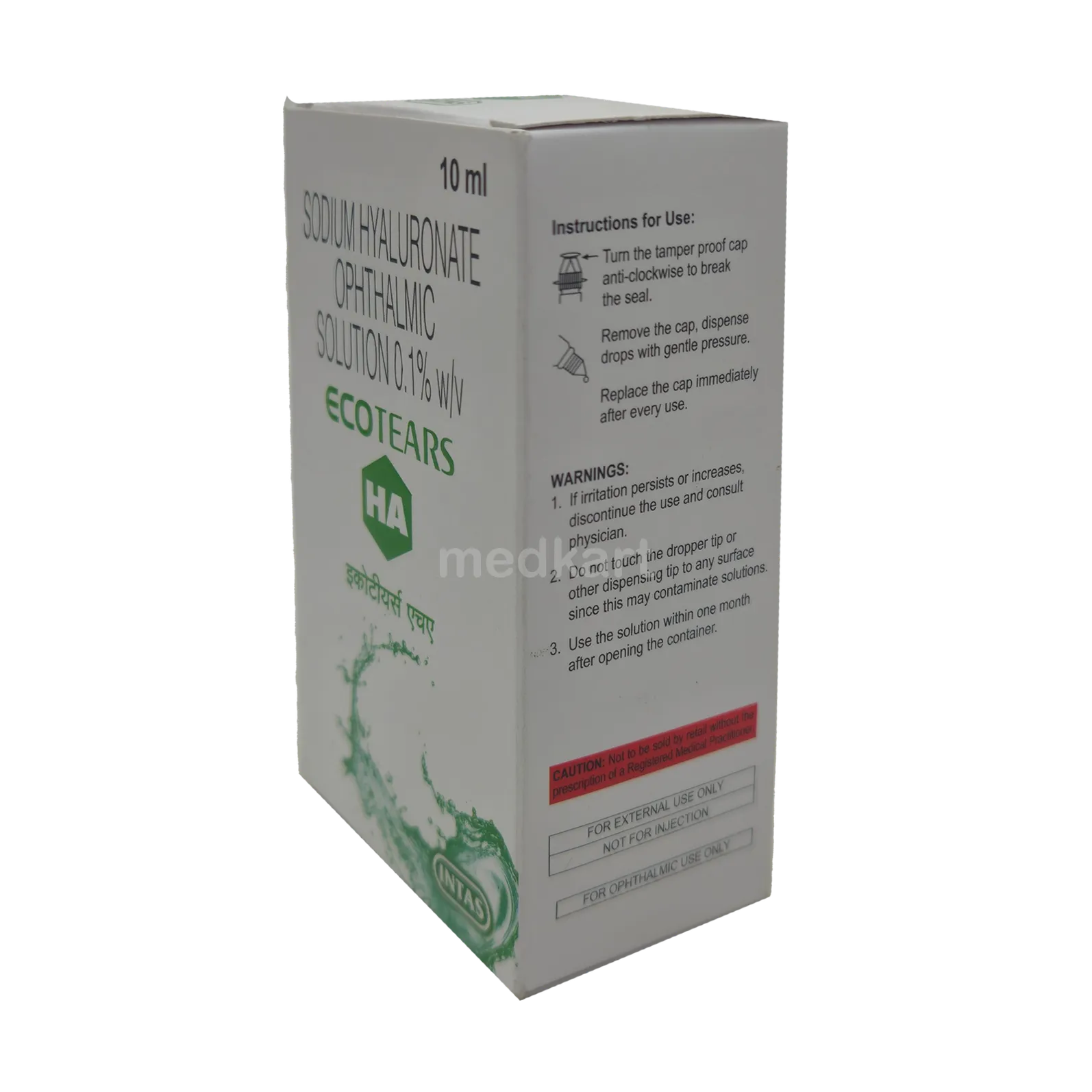ECOTEARS HA DROPS 10 ML