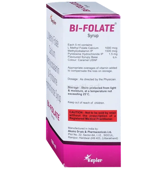 Buy Bi Folate Syrup 100 Ml Online at Best Price | Medkart