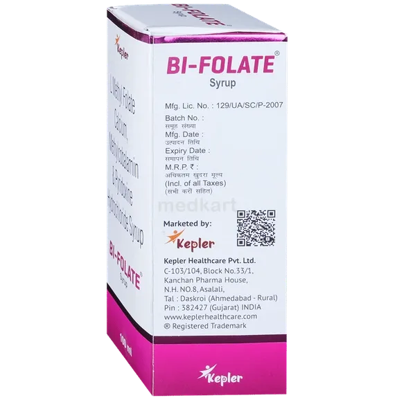 Buy Bi Folate Syrup 100 Ml Online at Best Price | Medkart