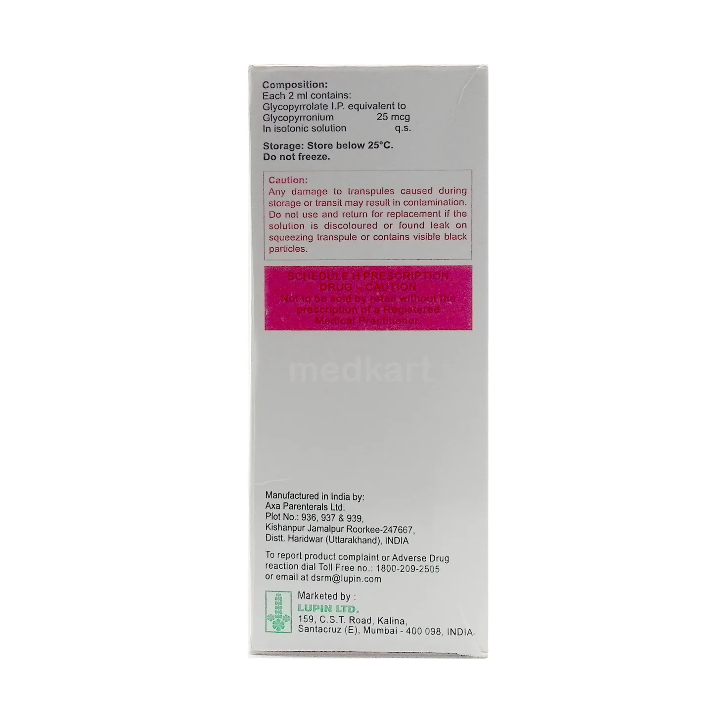 GLYCOFLO NEB TRANSPULES 2 ML