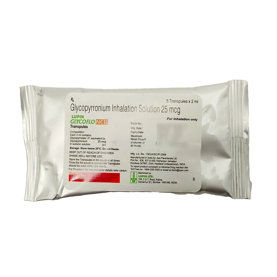 GLYCOFLO NEB TRANSPULES 2 ML