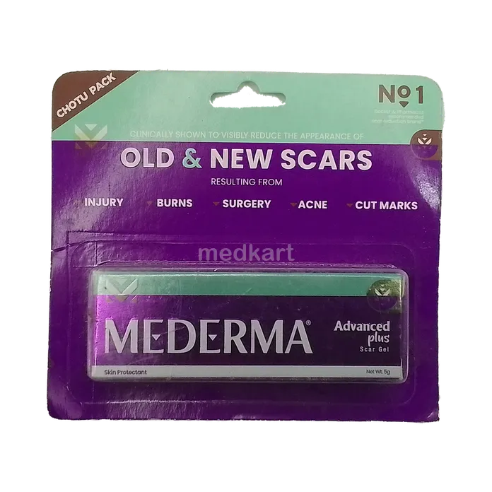 MEDERMA ADV PLUS SCAR GEL 5 GM