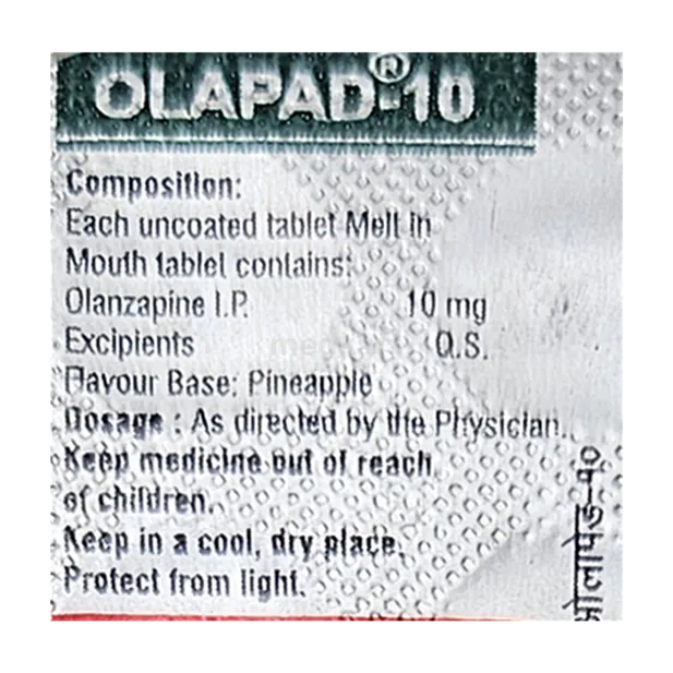 OLAPAD 10MG TABLET 10'S