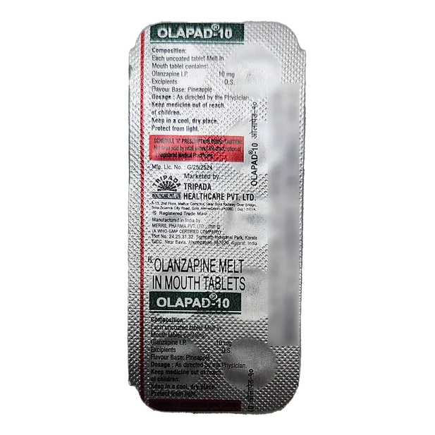 OLAPAD 10MG TABLET 10'S