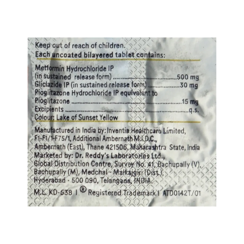 RECLIMET PG 30MG TABLET 10'S