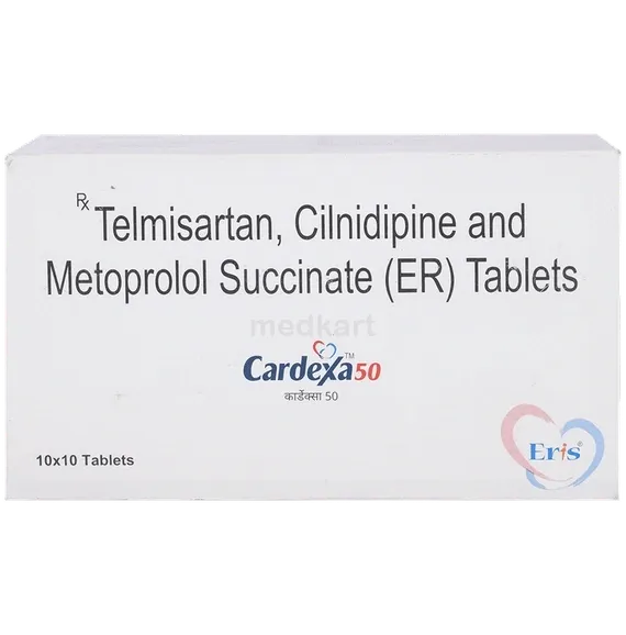 CARDEXA 50MG TABLET 10'S Price, Uses, Side Effects & Substitutes | Medkart