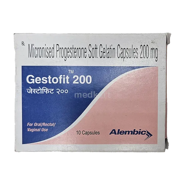 GESTOFIT 200MG CAPSULE 10'S