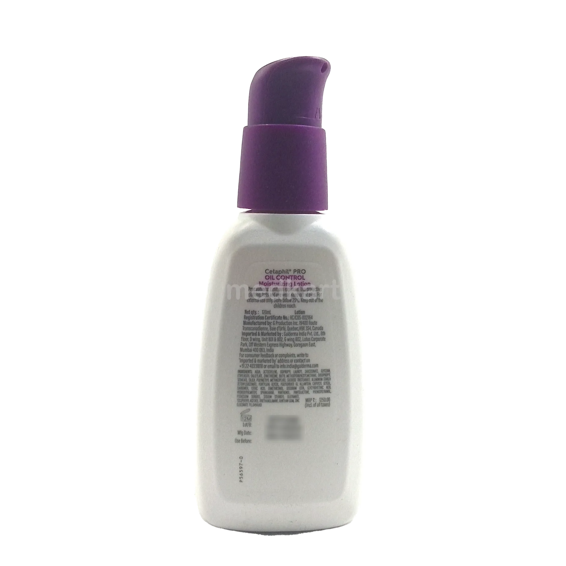 CETAPHIL PRO OIL CONTROL MOISTURIZING LOTION 120 ML