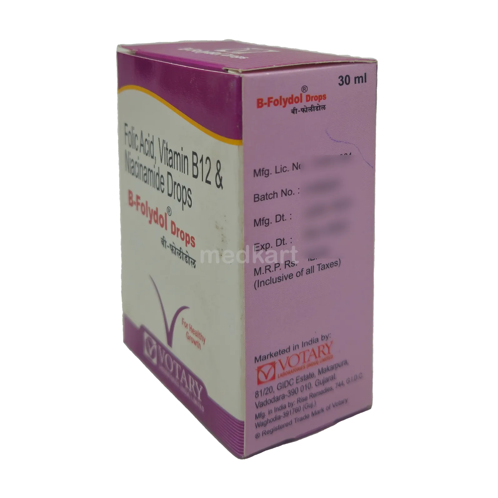 B FOLYDOL DROPS 30 ML
