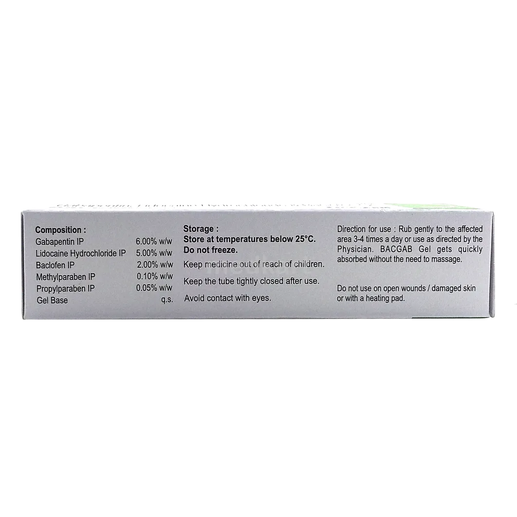 BACGAB GEL 30 GM