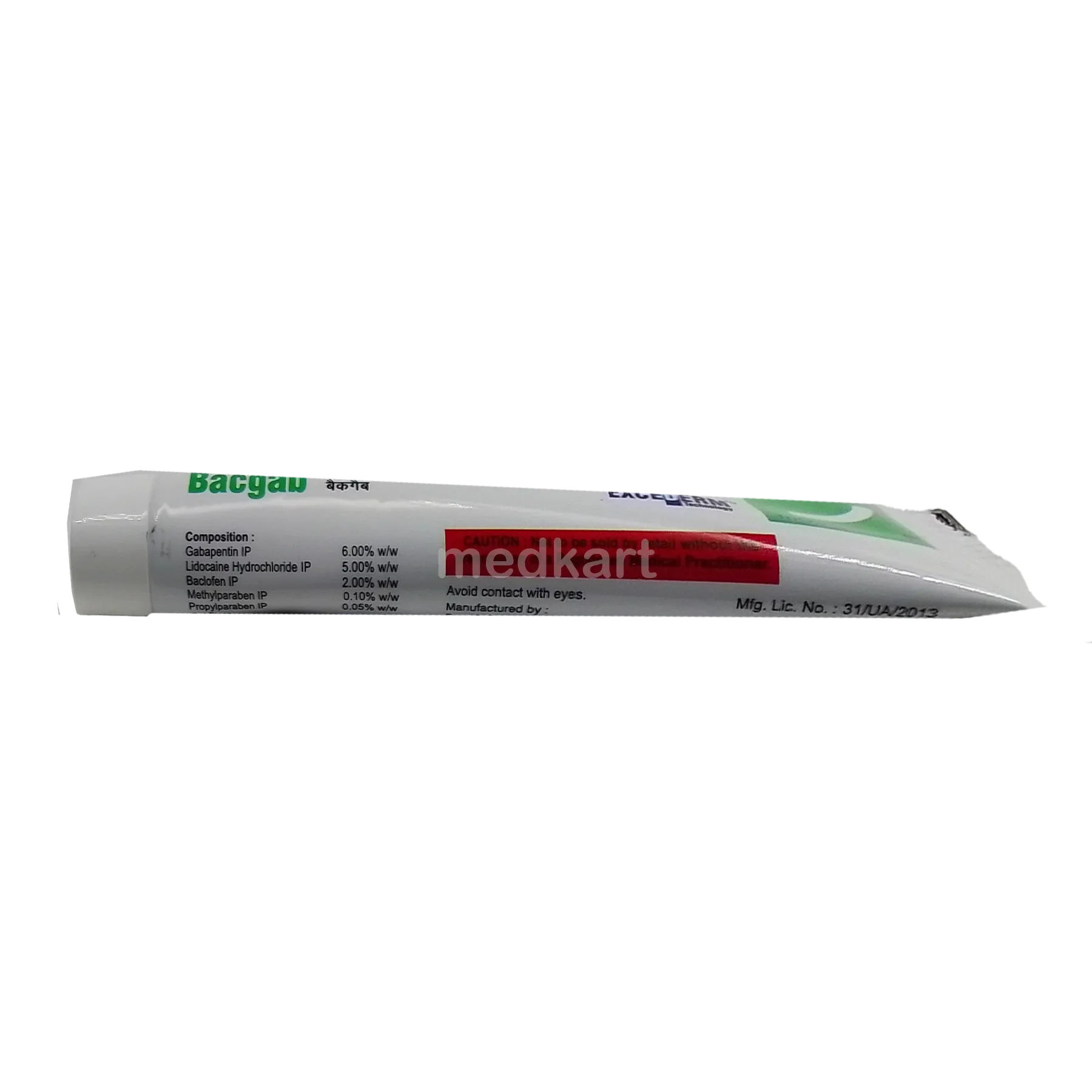 BACGAB GEL 30 GM