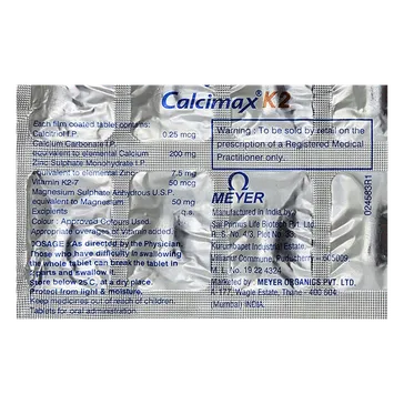 CALCIMAX K2 TABLET 15'S