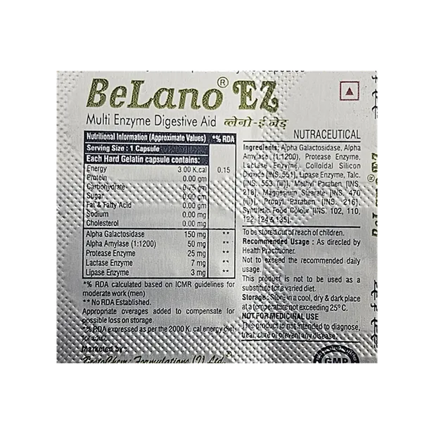 BELANO EZ CAPSULE 10'S
