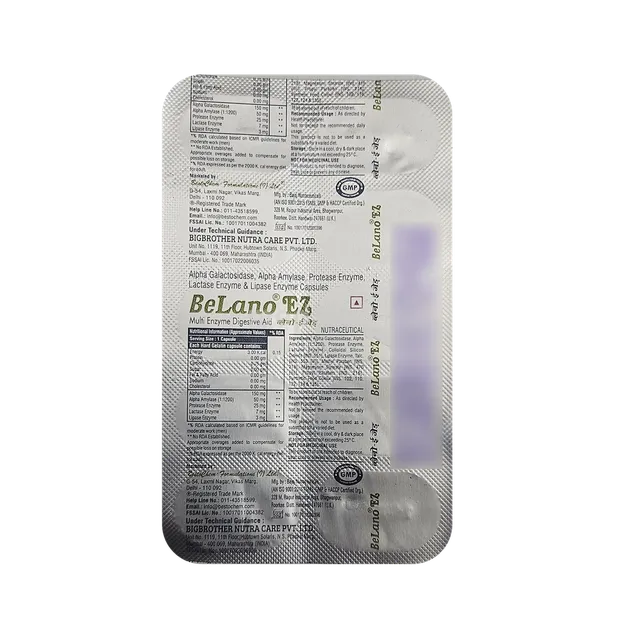 BELANO EZ CAPSULE 10'S