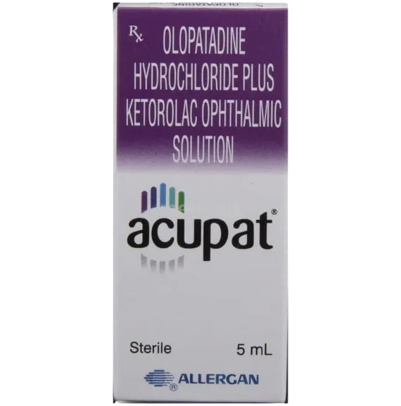 Acupat Pattern Acupat Eye Drops 5 ML – Composition & Price | Medkart