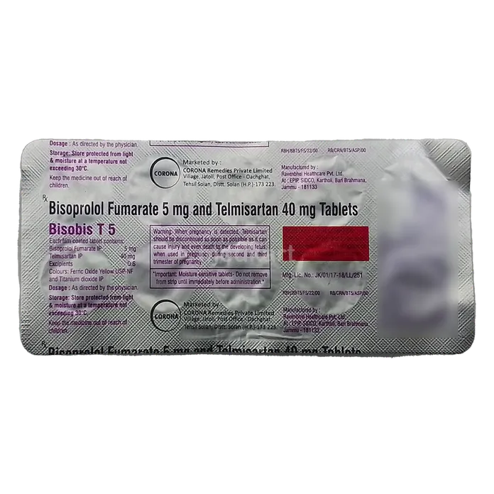 BISOBIS T 5MG TABLET 10'S