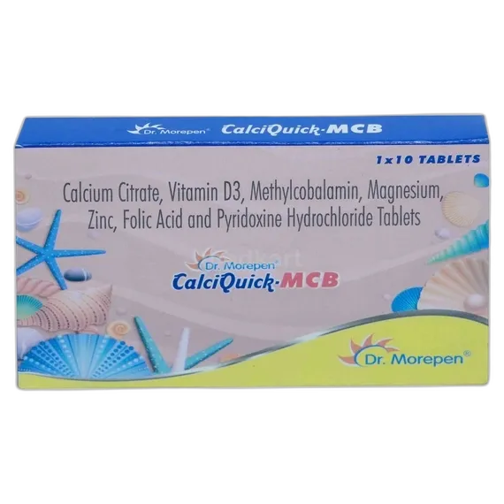 Calciquick Mcb Tablet 10's: Uses, Side Effects & Price