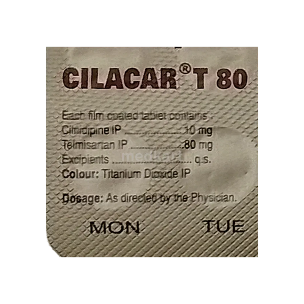 CILACAR T 80MG TABLET 14'S