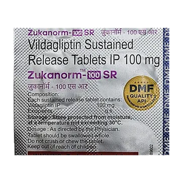 ZUKANORM 100MG SR TABLET 15'S