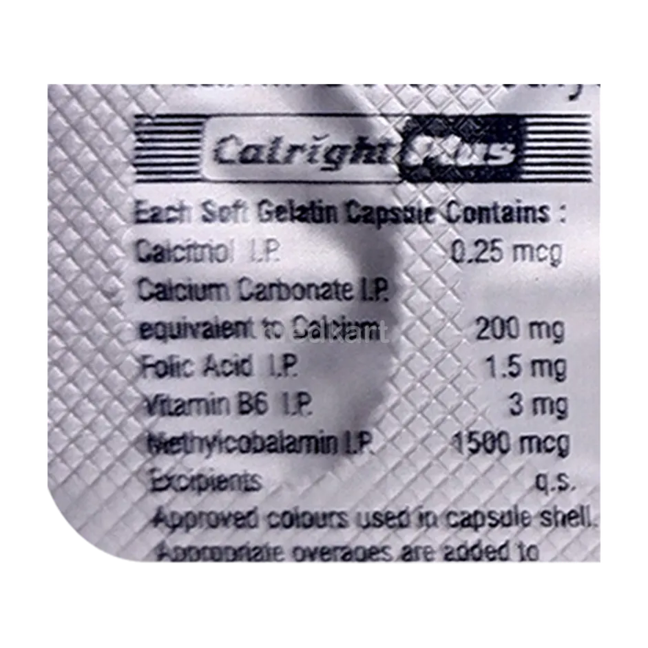 CALRIGHT PLUS CAPSULE 10'S