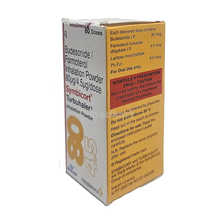 SYMBICORT 80/4.5MCG TURBUHALER