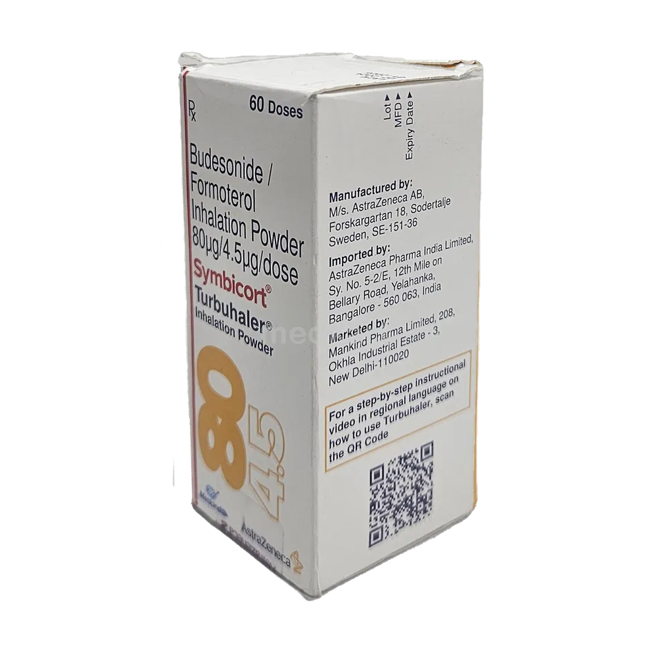 SYMBICORT 80/4.5MCG TURBUHALER