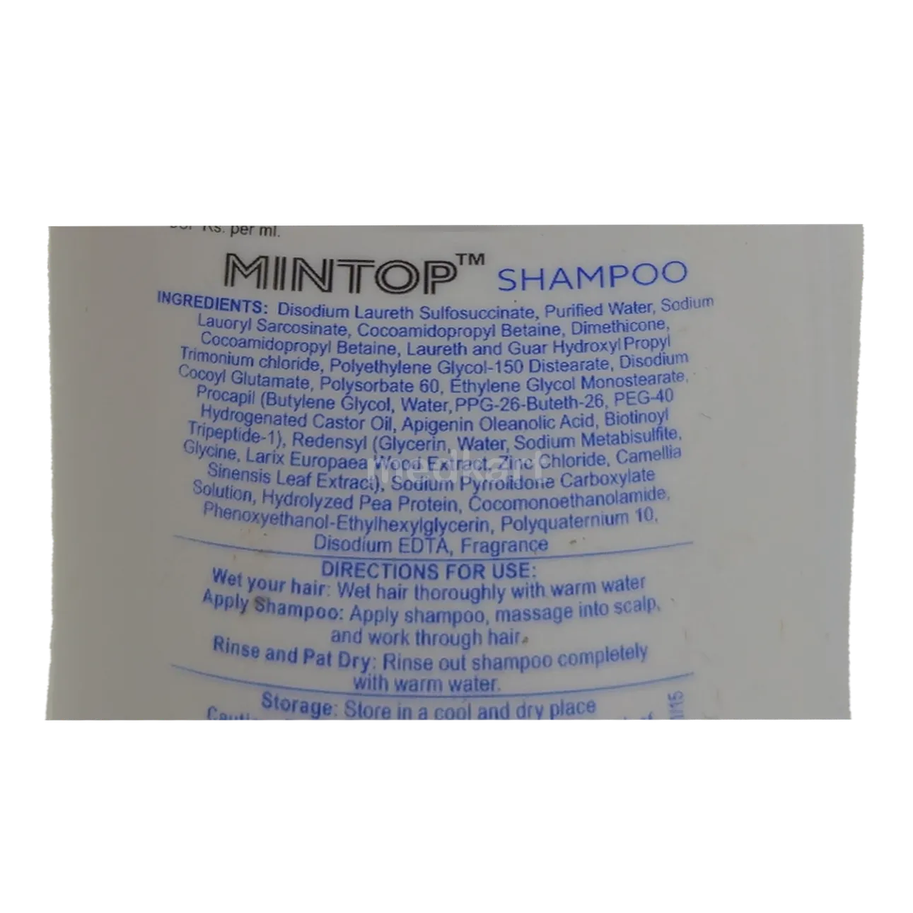 MINTOP SHAMPOO 100 ML