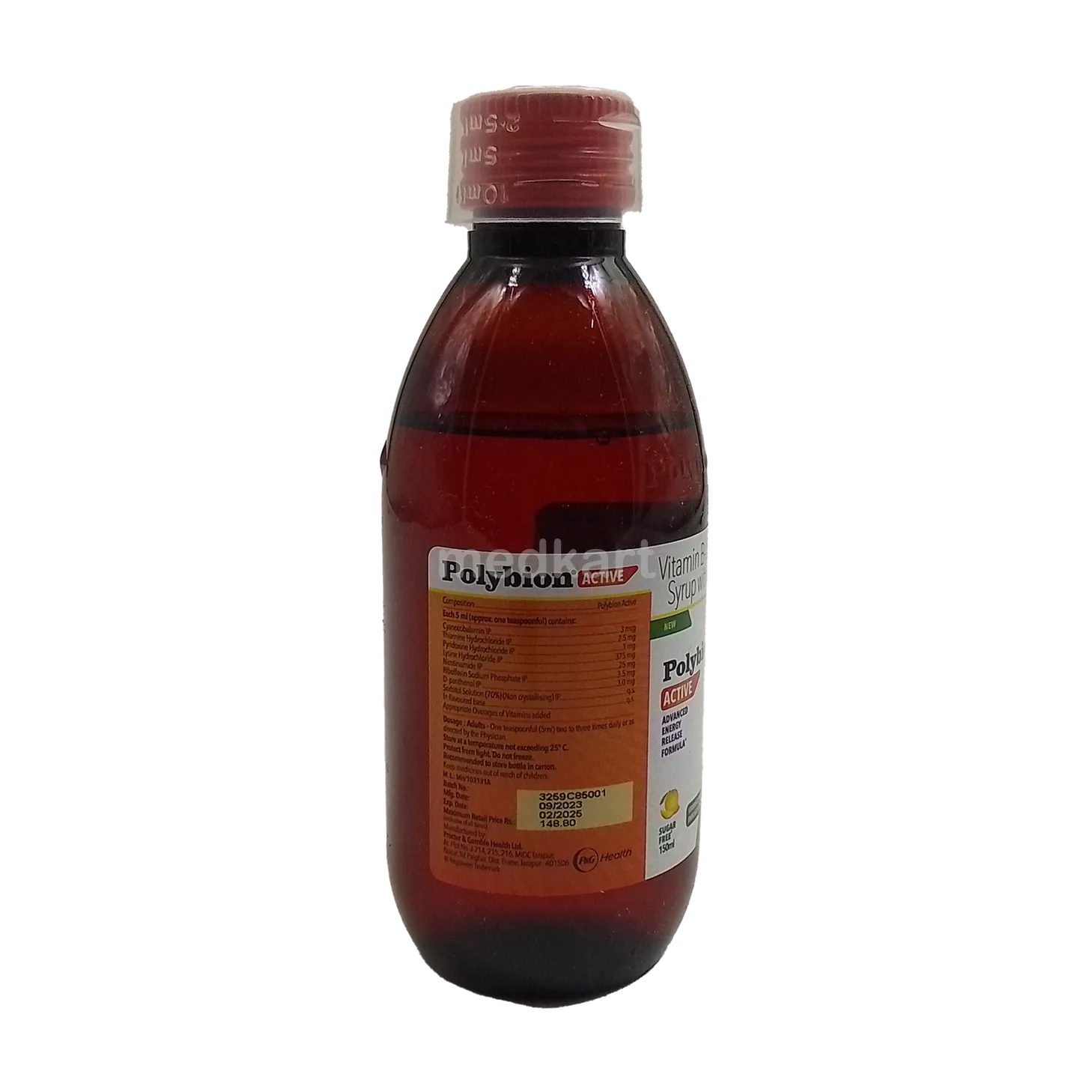 POLYBION ACTIVE SYRUP 150 ML