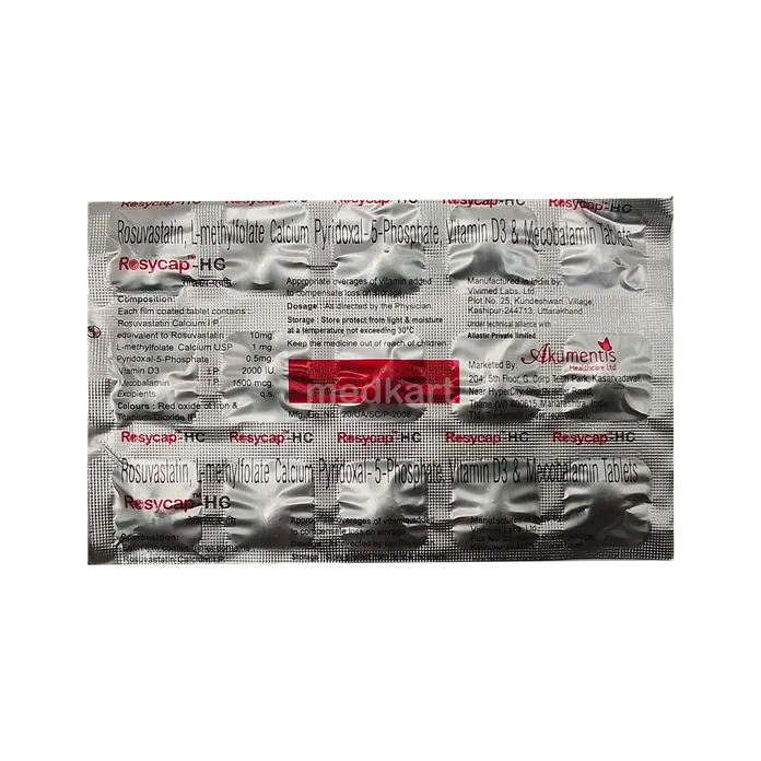 ROSYCAP HC TABLET 15'S