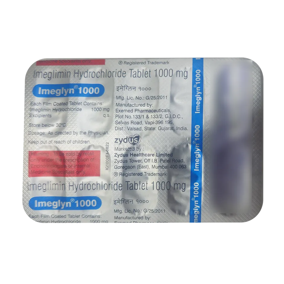 IMEGLYN 1000MG TABLET 10'S