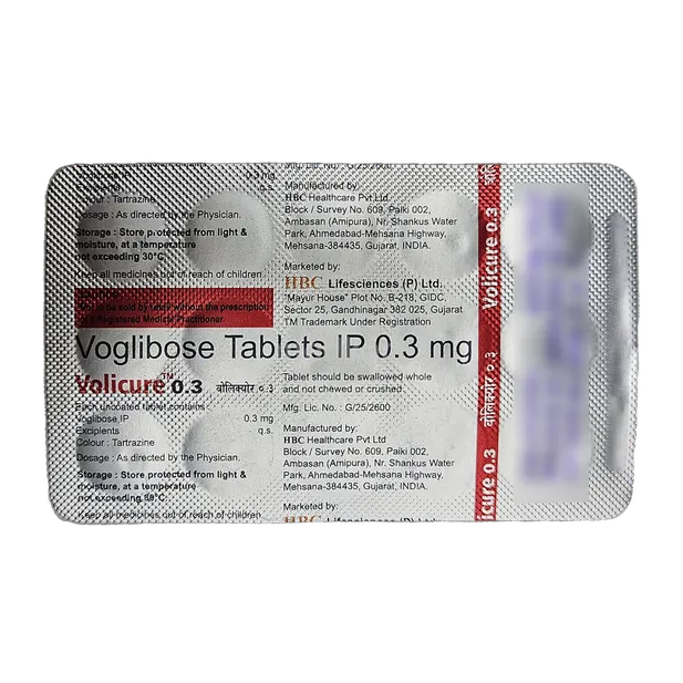 VOLICURE 0.3MG TABLET 15'S