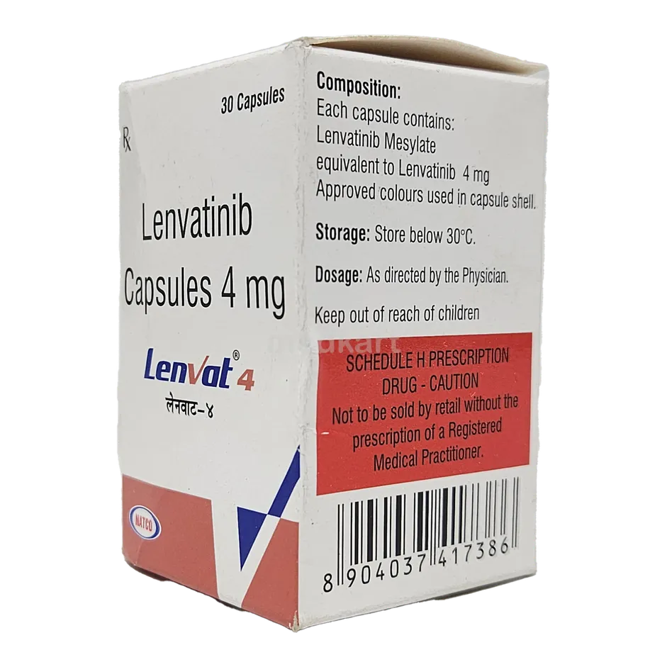 LENVAT 4MG CAPSULE 30'S