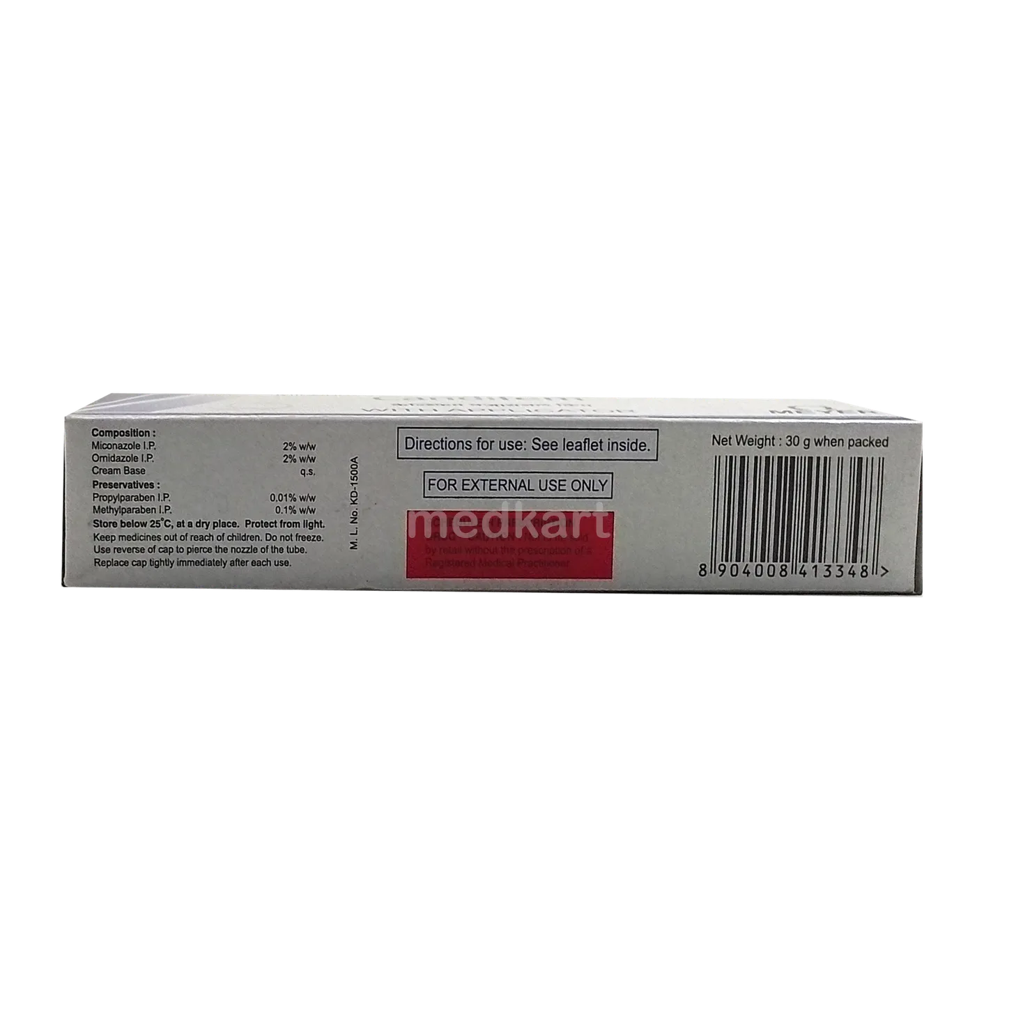 CANDIFEM VAGINAL CREAM 30 GM