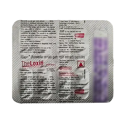 THELOXIN 50MG CAPSULE 10'S